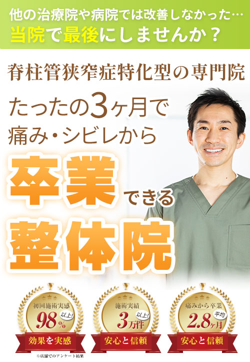 脊柱管狭窄症スマホ